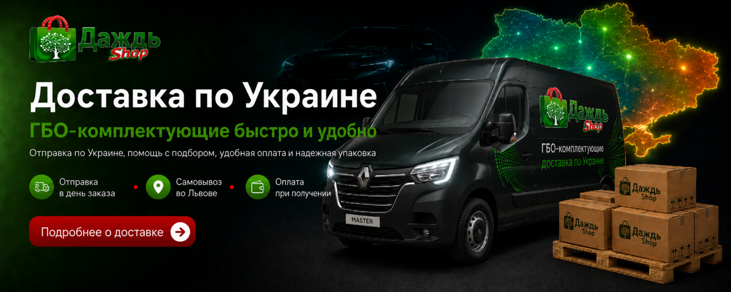 ГБО комплектующие быстро и удобно